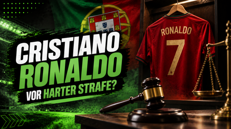 38 Sekunden Strafe für Cristiano Ronaldo!